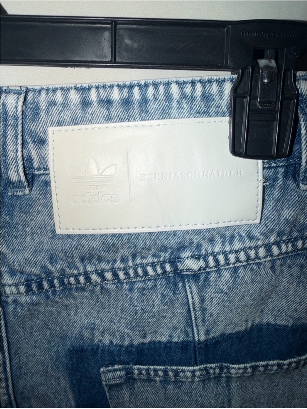 adidas X KSENIASCHNAIDER Fray Hem
Denim Skirt - Picture 6 of 7
